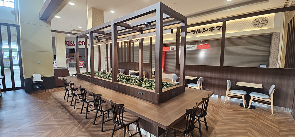イオンモール大牟田　ありあけコートリニューアル
