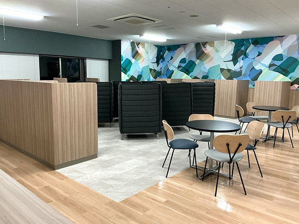 イオンモール名古屋茶屋　従業員休憩室リニューアル
