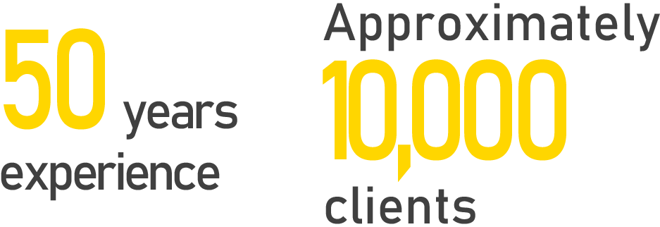 50 years experience